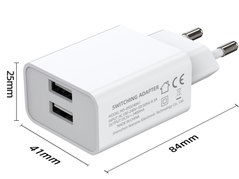 DQin CH-02 2-USB charger