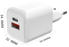 DQin mini 1C1A charger